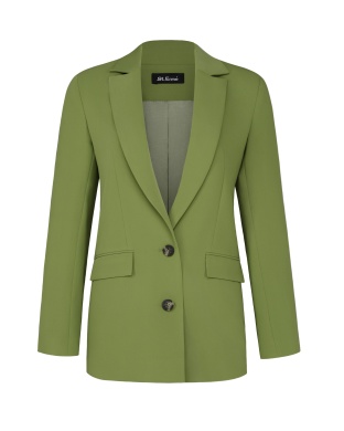 Jacket with two buttons