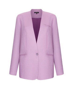 Lilac linen jacket