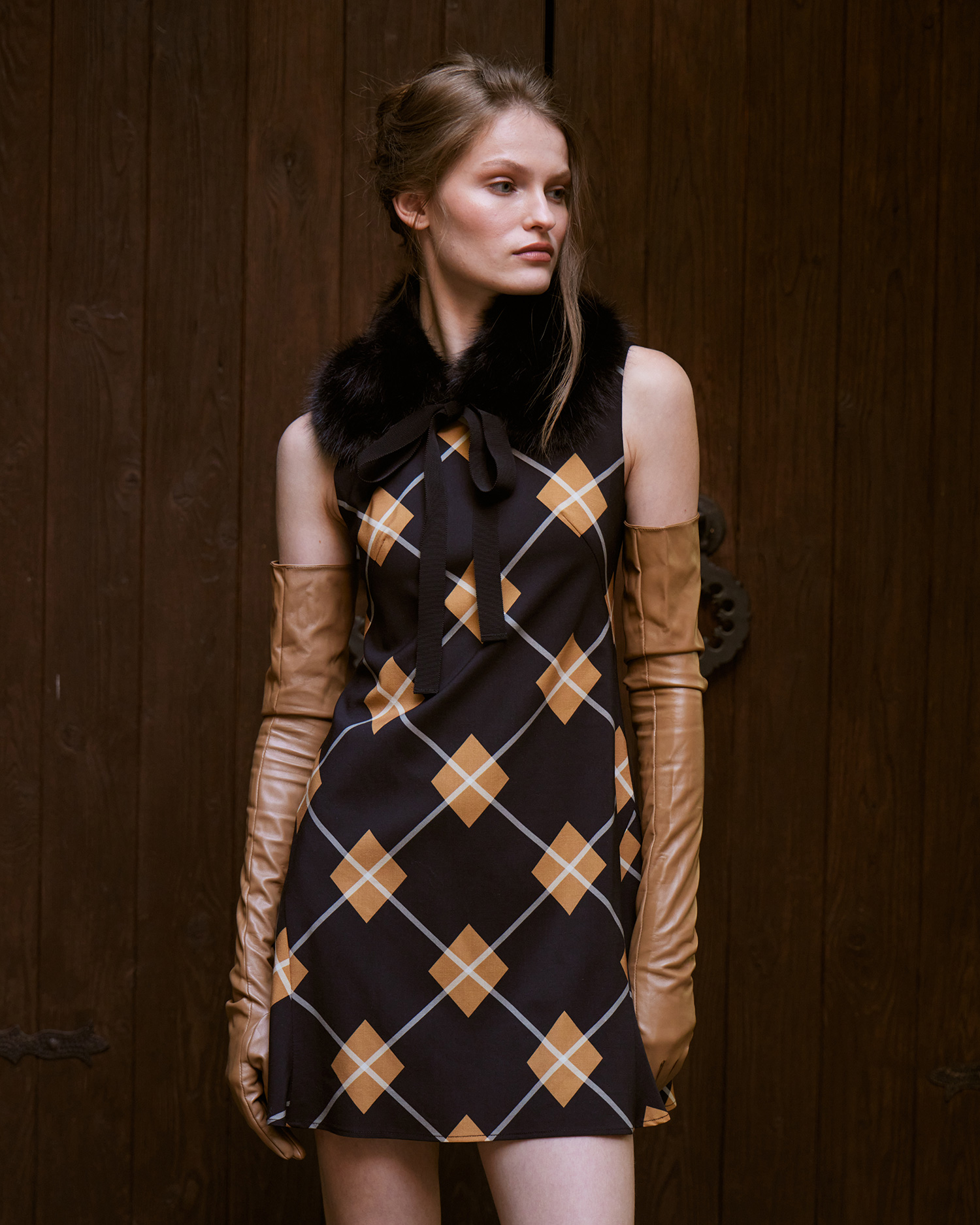 Plaid Dress